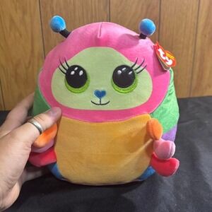 TY Beanie‎ Boos 7" Ladybug plush NWT
